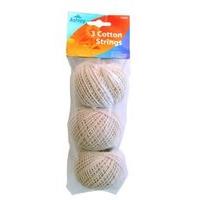 3 Rolls Of Household Cotton String