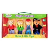 3 Little Pigs Finger Puppet Set