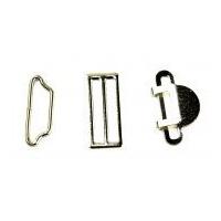 3 Piece Metal Bow Tie Fasteners 25mm Silver