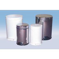 3 LITRE PEDAL BIN WHITE