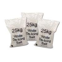 3 bags 25kg white de icing salt