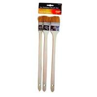 3 piece radiator brush set extra long handle for ease of use