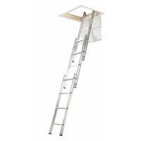3 Section 12 Tread Sliding Triple Extension Loft Ladder