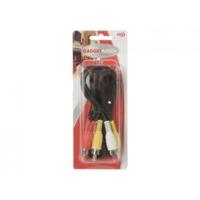 3 Rca Plugs To 3 Rca Plugs With 1.5m Cable
