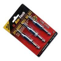 3 piece hinge hss drill set