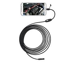 3 in 1 6 LEDs 5.5mm 5M Android Endoscope OTG Micro USB Inspection Camera IP66