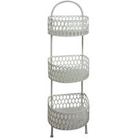 3 tier metal storage rack