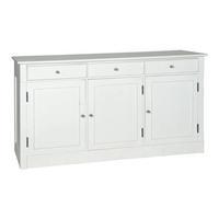 3 Door Sideboard, Antique White