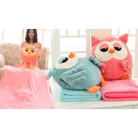 3-in-1 Owl Blanket