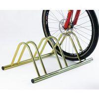 3 SECTION STAND ALONE CYCLE RACK