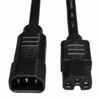 3 ft heavy duty 14awg power cord c14 to c15