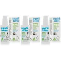 (3 PACK) - Green People - Soothing Baby Oil Scent Free | 100ml | 3 PACK BUNDLE