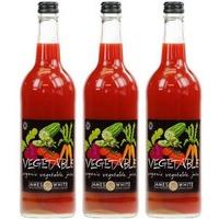 (3 PACK) - James White - Org Vegetable Juice | 750ml | 3 PACK BUNDLE
