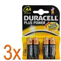 3 x 4pcduracell plus power aa lr6mn 1500