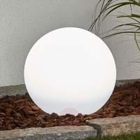 3 piece set led solar lamps lago spheres