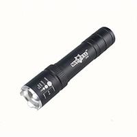 3 modes 5000lm mini led adjustable focus zoom flashlight full set of b ...