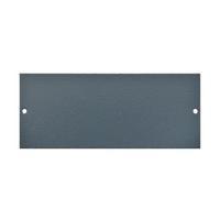 3 compartment floor box Blank Accessory Plate - E58240