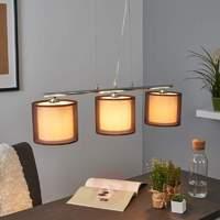 3-bulb pendant light Charis for the dining table