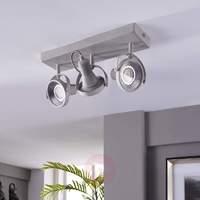 3-bulb LED ceiling spotlight Pieter