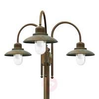 3-bulb candelabra Casale with charm