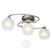 3-bulb ceiling lamp Romantic