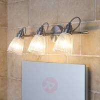 3-bulb bathroom ceiling light Kara with G9 LEDs