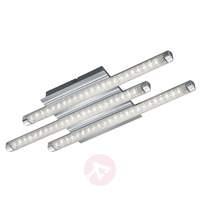 3-bulb LED ceiling lamp Street with crystal effect
