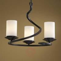 3-light chandelier CRISOL