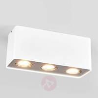 3 bulb giliano gu10 white led downlight