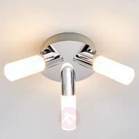3-light Benaja LED bathroom ceiling lamp