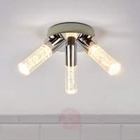 3-light Duncan bathroom ceiling light, LED
