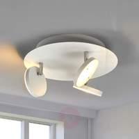 3-bulb LED ceiling lamp Tina  made in Germany