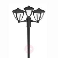 3 bulb led post light robin