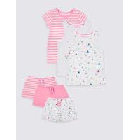 3 pack short pyjamas 9 months 8 years