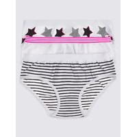 3 Pack Seamfree Bikini Knickers (6-16 Years)