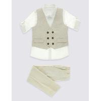3 Piece Waistcoat Outfit (3 Months - 5 Years)