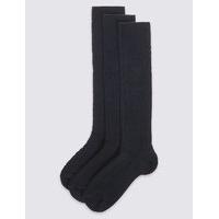 3 Pairs of Cotton Rich Socks with Freshfeet (3-14 Years)