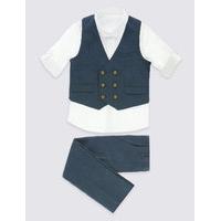 3 piece waistcoat outfit 3 months 5 years