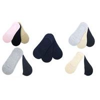 3 pair ladies non slip ankle socks