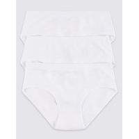 3 Pack Seamfree Bikini Knickers (6-16 Years)