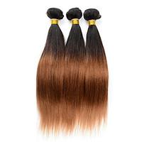 3 pieces straight human hair weaves peruvian texture 100 12 26 human h ...