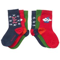 3 pack fun food motif baby socks red quality kids boys girls