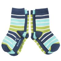 3 Pack Kids Socks - Blue quality kids boys girls