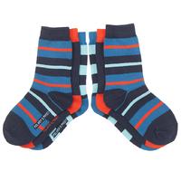 3 Pack Kids Socks - Blue quality kids boys girls