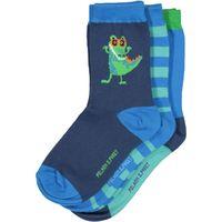 3 pack kids socks blue quality kids boys girls