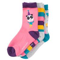 3 Pack Kids Socks - Pink quality kids boys girls