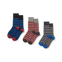 3 pack mens grey red blue cotton rich socks 4346 savile row