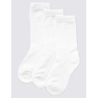 3 Pairs of Freshfeet Ultimate Comfort Socks with Modal (1-14 Years)