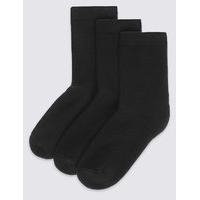3 Pairs of Freshfeet Ultimate Comfort Socks with Modal (2-16 Years)