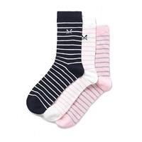 3 Pack Stripe Bamboo Socks